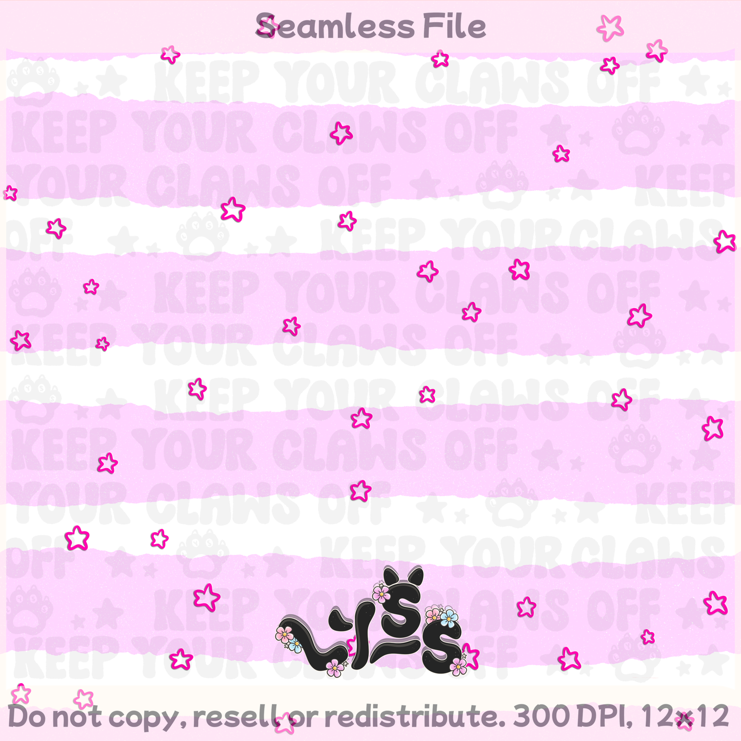 Lyss Doodles - Seamless Files - February 2025 Patreon - Collection #2