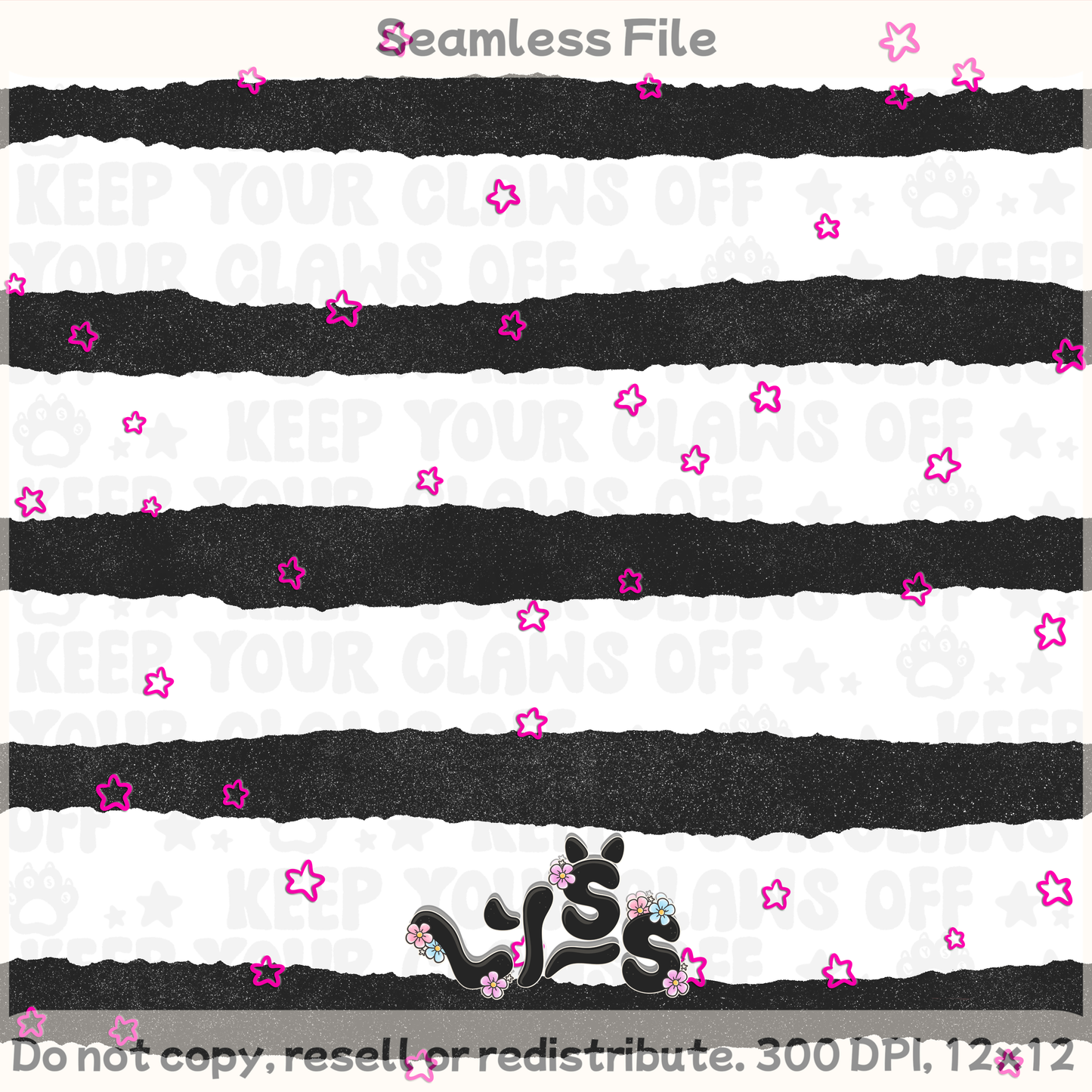 Lyss Doodles - Seamless Files - February 2025 Patreon - Collection #2