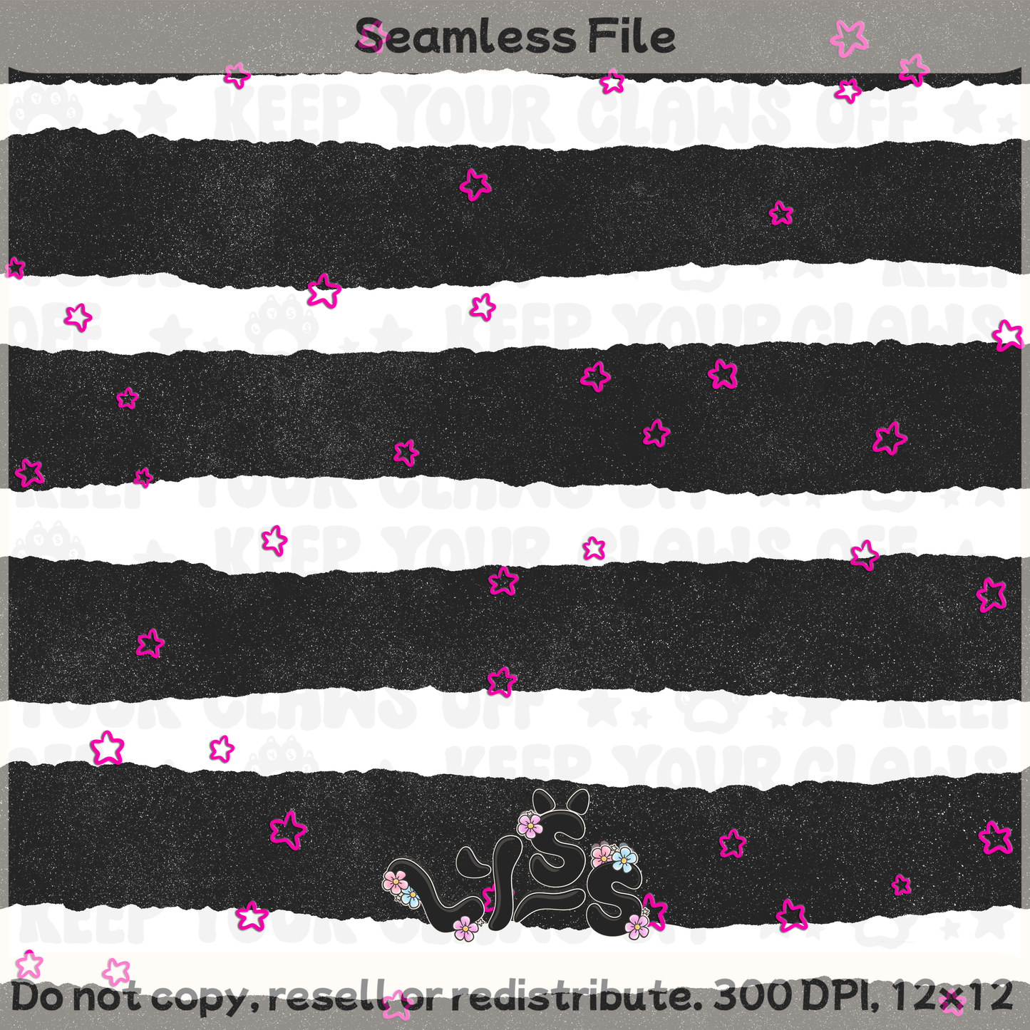 Lyss Doodles - Seamless Files - February 2025 Patreon - Collection #2