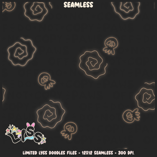 2024 - Lyss Doodles - Coordinates - Reading Nightmare - 24LD017