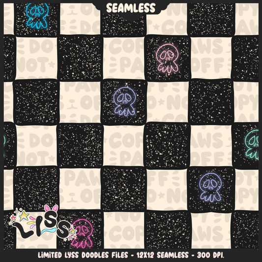 2024 - Lyss Doodles - Coordinates - Reading Nightmare - 24LD017