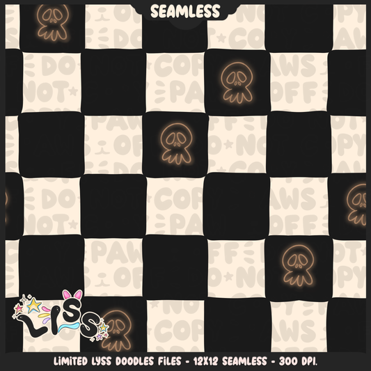 2024 - Lyss Doodles - Coordinates - Reading Nightmare - 24LD017