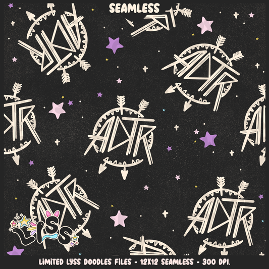 2024 - Lyss Doodles - Coordinates - SCREAMO COLLAB  - 24LD037