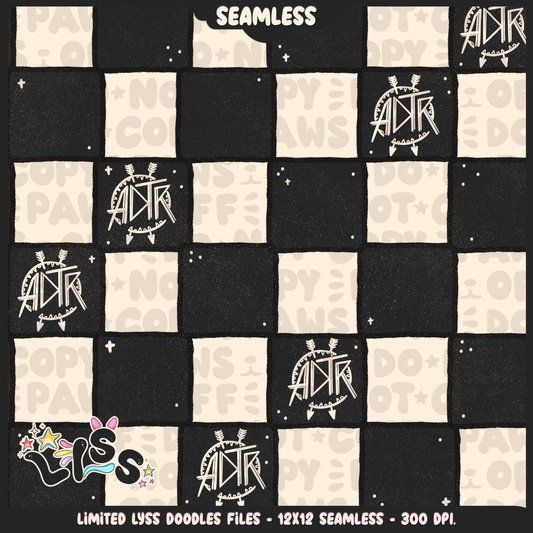 2024 - Lyss Doodles - Coordinates - SCREAMO COLLAB  - 24LD037