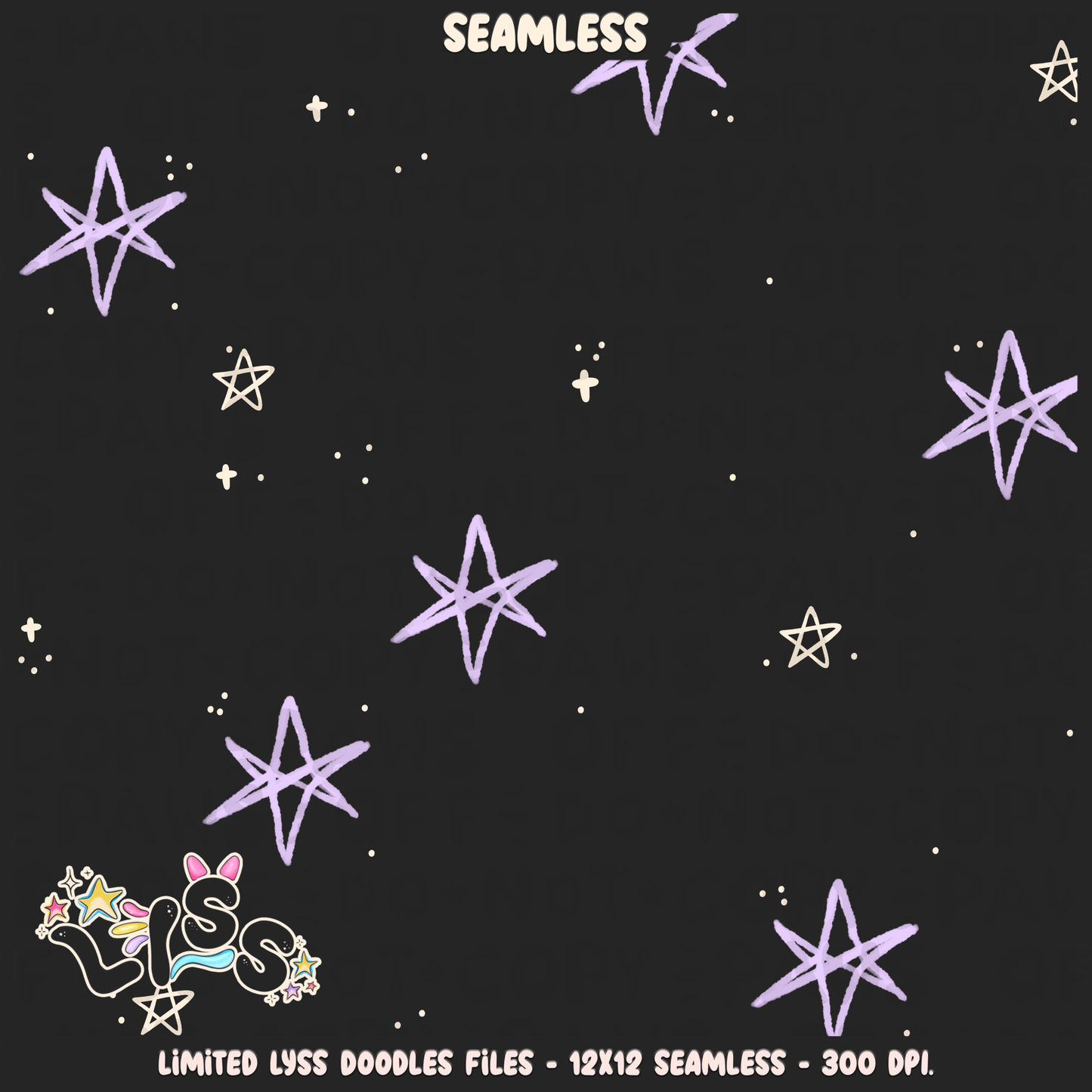 2024 - Lyss Doodles - Coordinates - SCREAMO COLLAB  - 24LD038