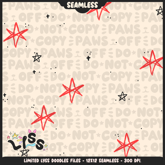 2024 - Lyss Doodles - Coordinates - SCREAMO COLLAB  - 24LD038