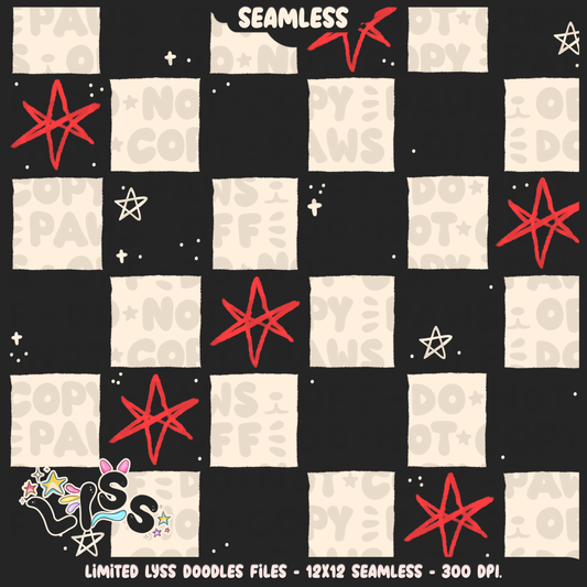 2024 - Lyss Doodles - Coordinates - SCREAMO COLLAB  - 24LD038