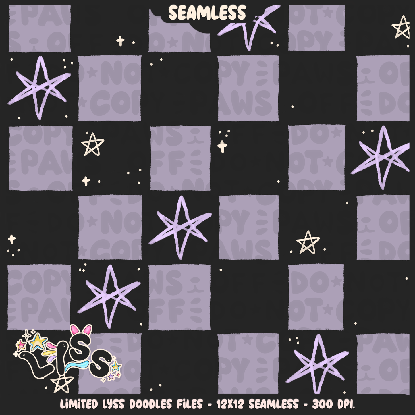 2024 - Lyss Doodles - Coordinates - SCREAMO COLLAB  - 24LD038