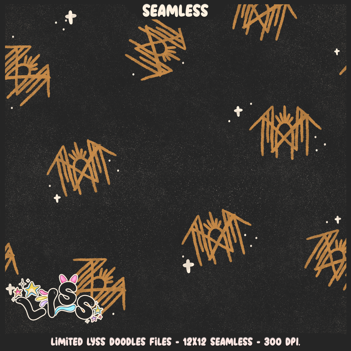 2024 - Lyss Doodles - Coordinates - SCREAMO COLLAB  - 24LD039