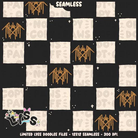 2024 - Lyss Doodles - Coordinates - SCREAMO COLLAB  - 24LD039