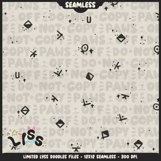 2024 - Lyss Doodles - Coordinates - SCREAMO COLLAB  - 24LD039