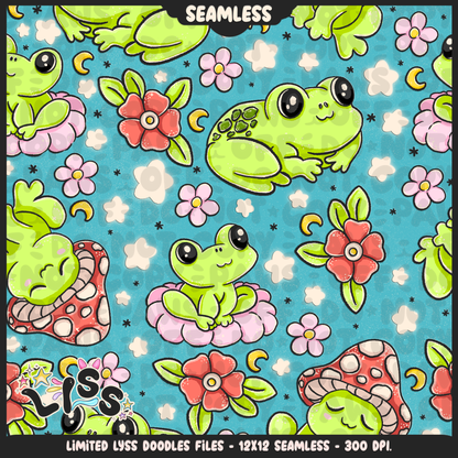 Lyss Doodles - Seamless Files - September 2024 Patreon