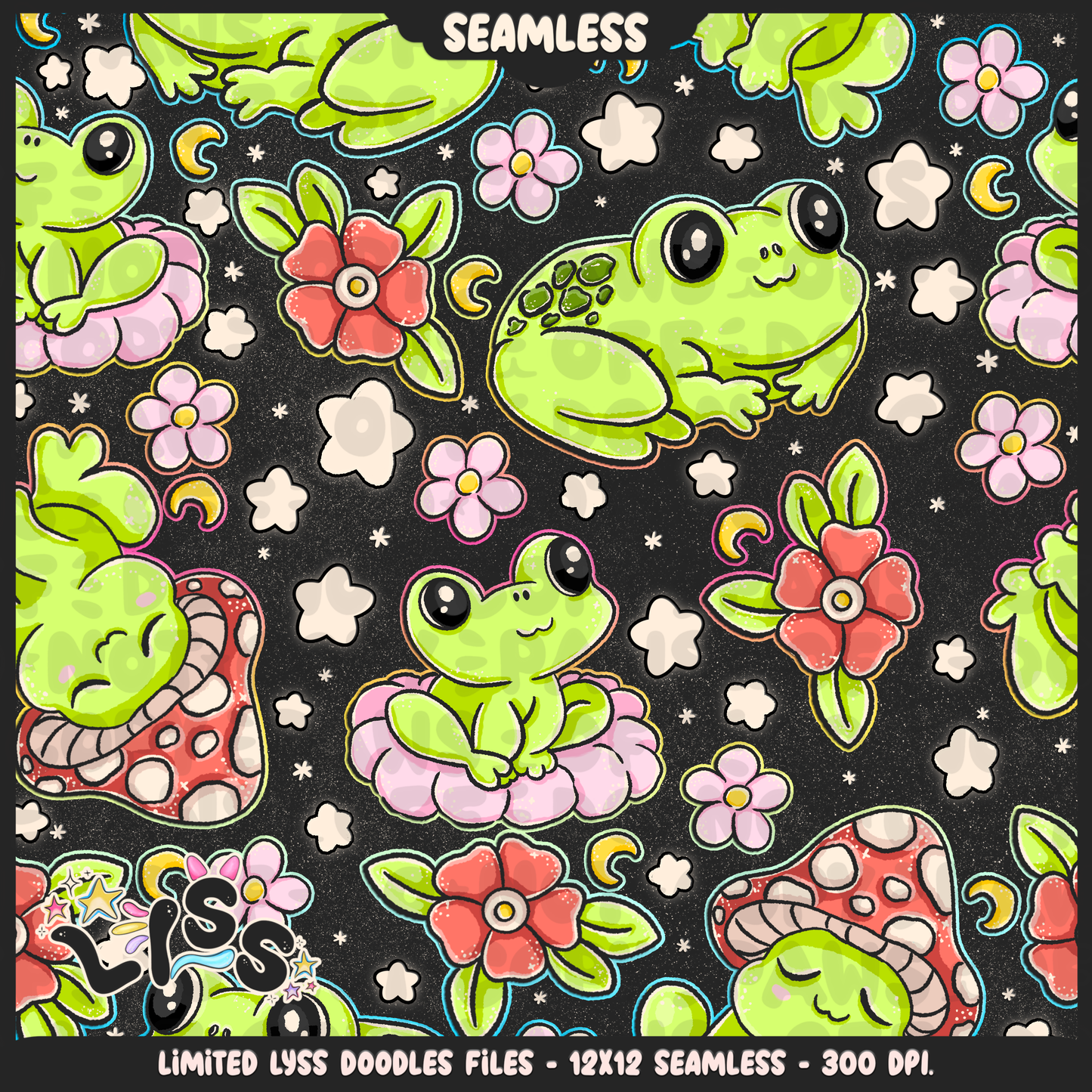 2025 - Lyss Doodles - BUNDLES - Patreon Jupiter+ Bundle September 2024-September 2025.