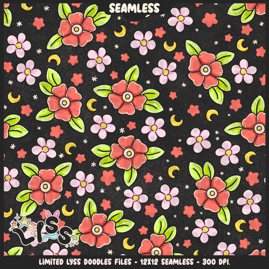 Lyss Doodles - Seamless Files - September 2024 Patreon