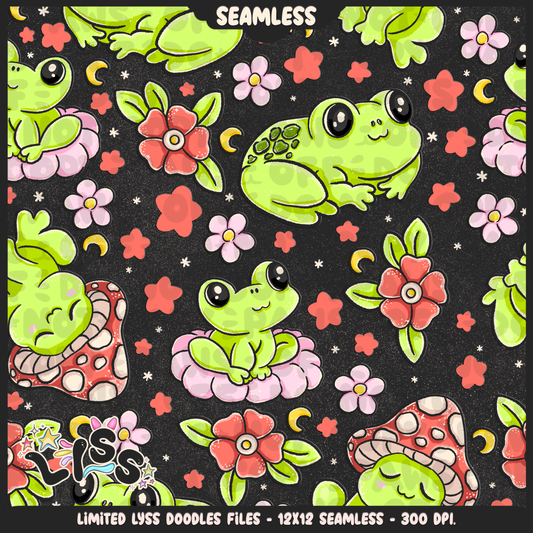 Lyss Doodles - Seamless Files - September 2024 Patreon