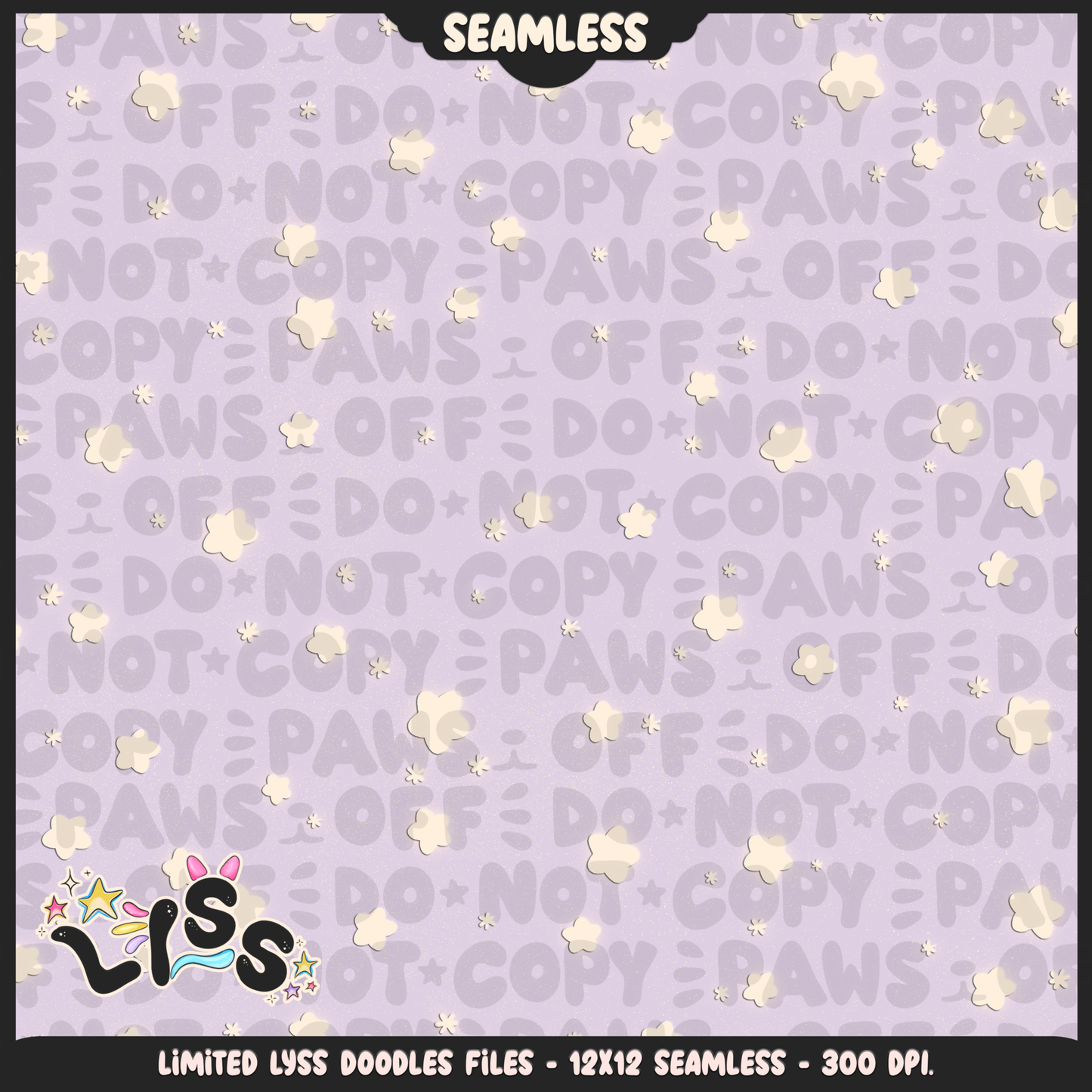 Lyss Doodles - Seamless Files - September 2024 Patreon