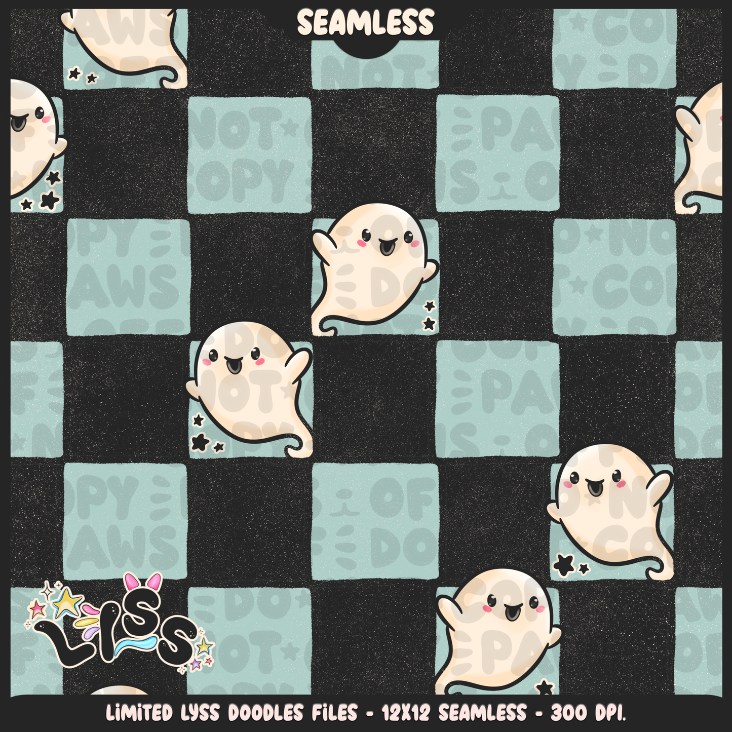 2024 - Lyss Doodles - Coordinates - Spooky Dis Collab - 24LD047