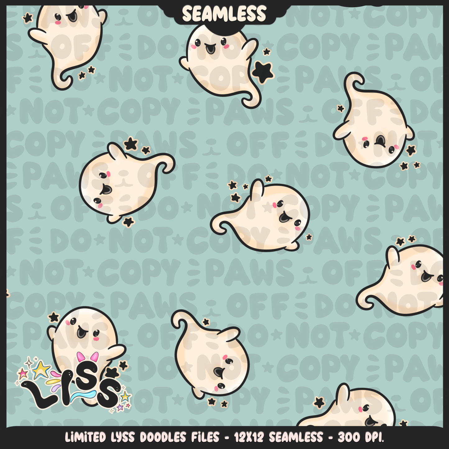 2024 - Lyss Doodles - Coordinates - Spooky Dis Collab - 24LD047