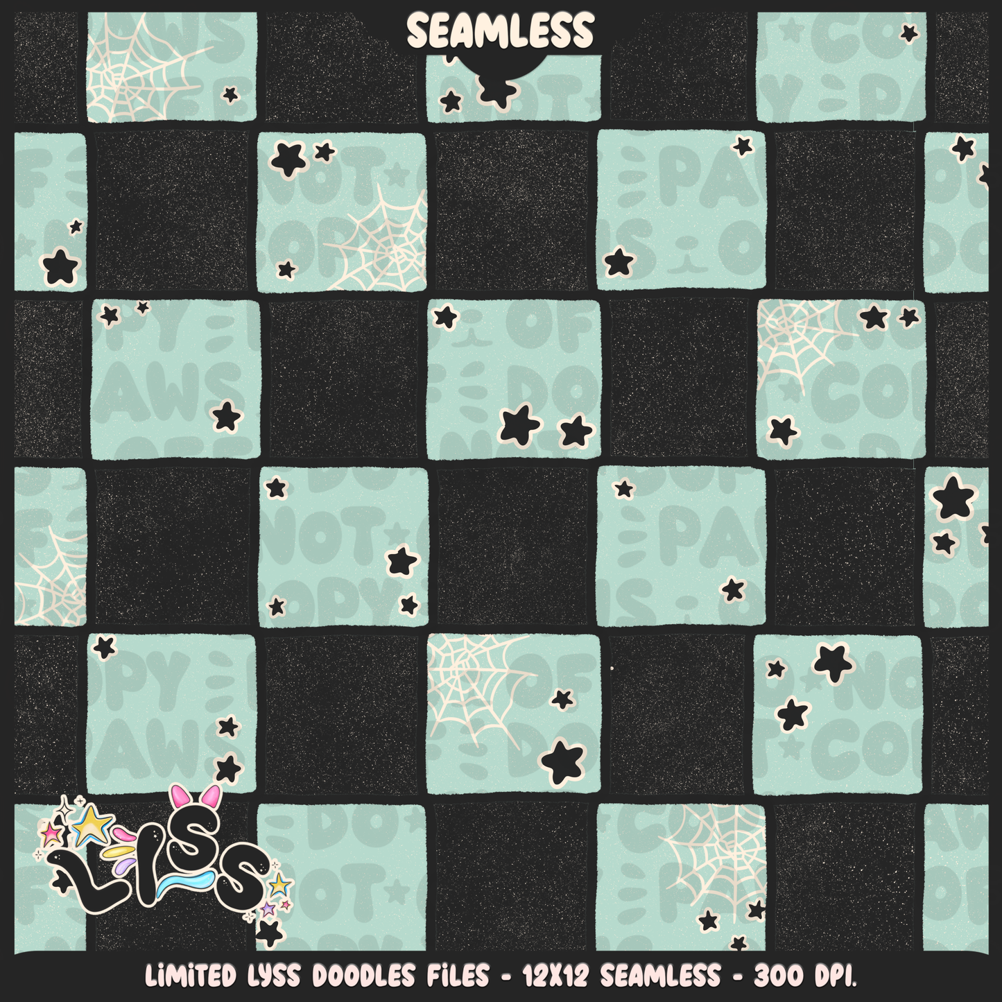 2024 - Lyss Doodles - Coordinates - Spooky Dis Collab - 24LD047