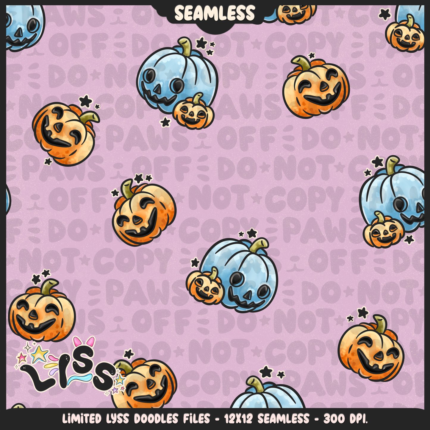 2024 - Lyss Doodles - Coordinates - Spooky Dis Collab - 24LD047