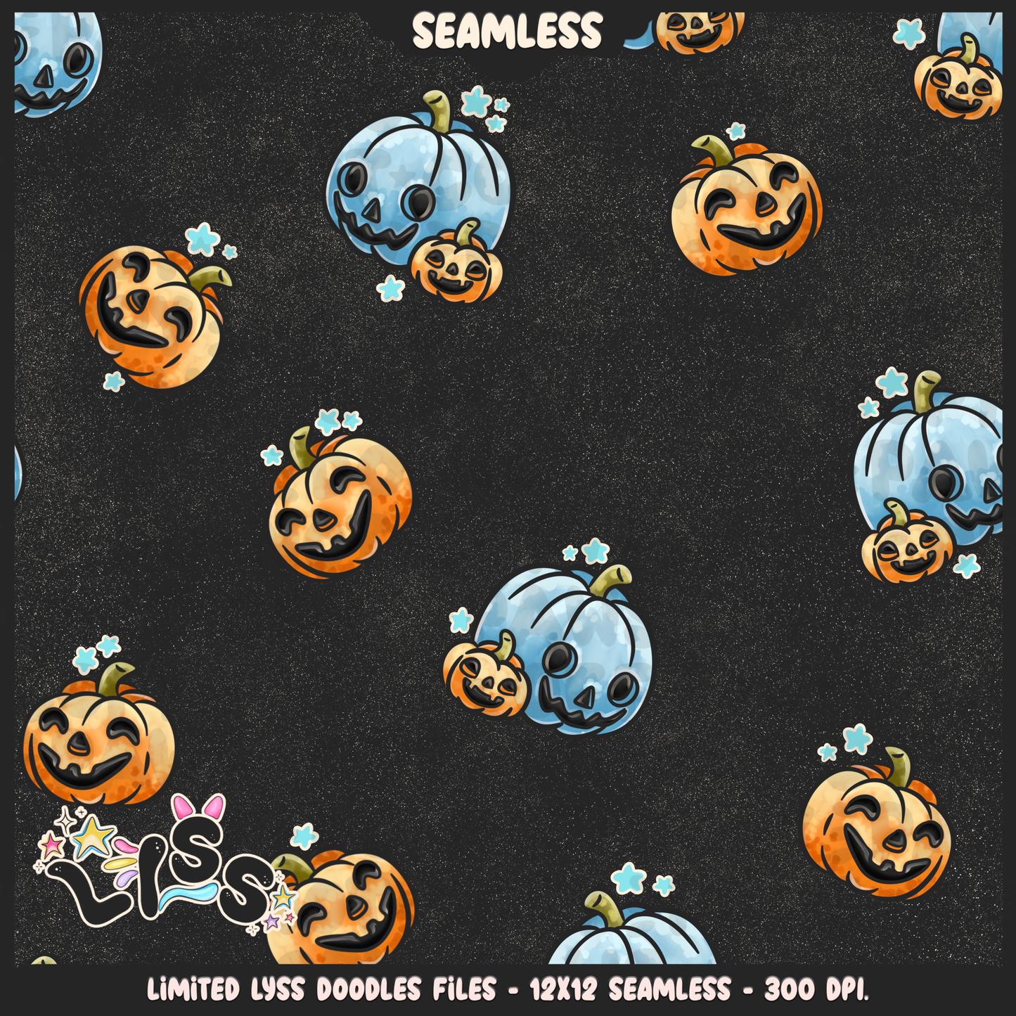 2024 - Lyss Doodles - Coordinates - Spooky Dis Collab - 24LD047