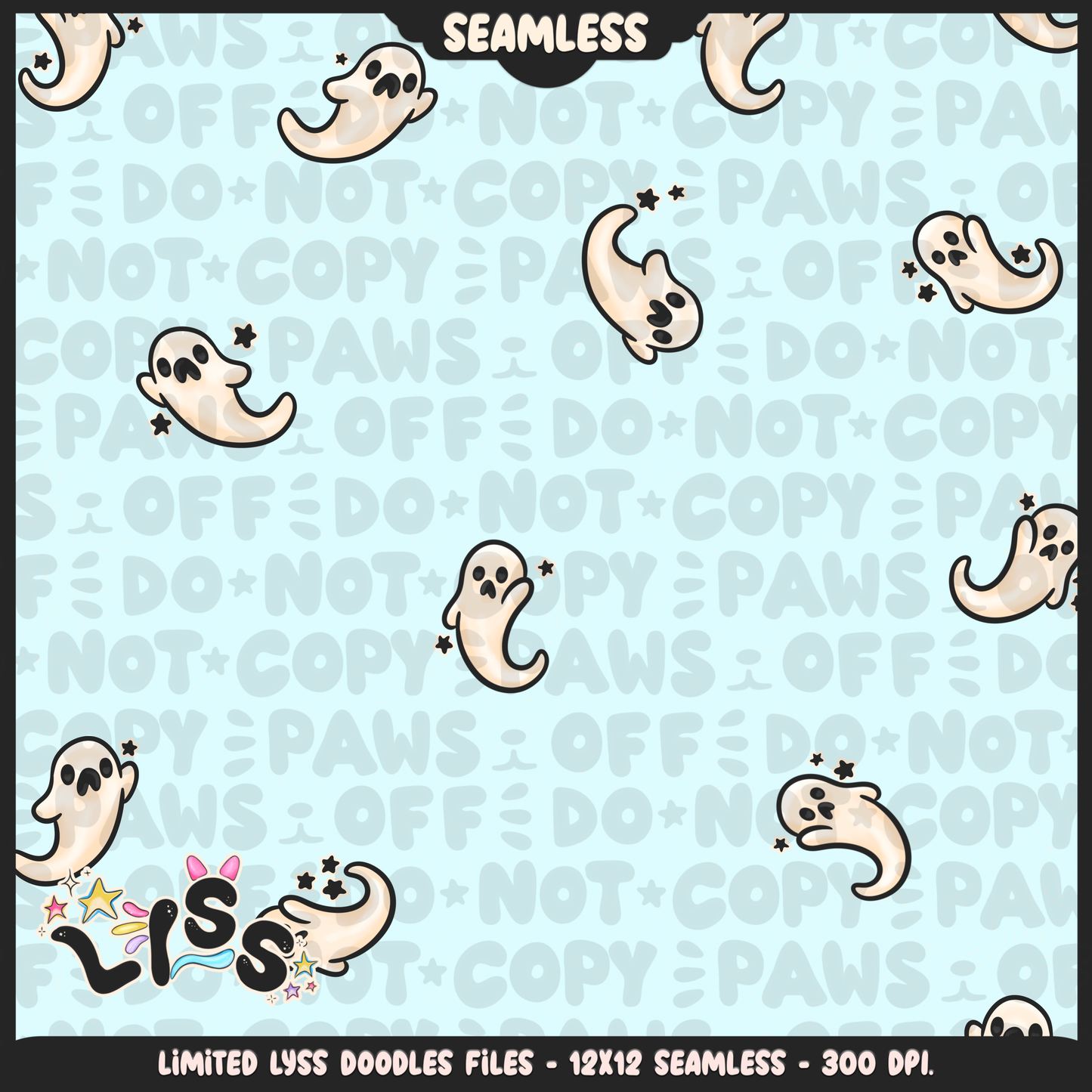 2024 - Lyss Doodles - Coordinates - Spooky Dis Collab - 24LD048