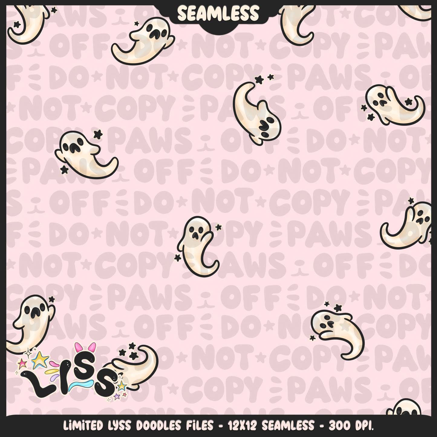 2024 - Lyss Doodles - Coordinates - Spooky Dis Collab - 24LD048