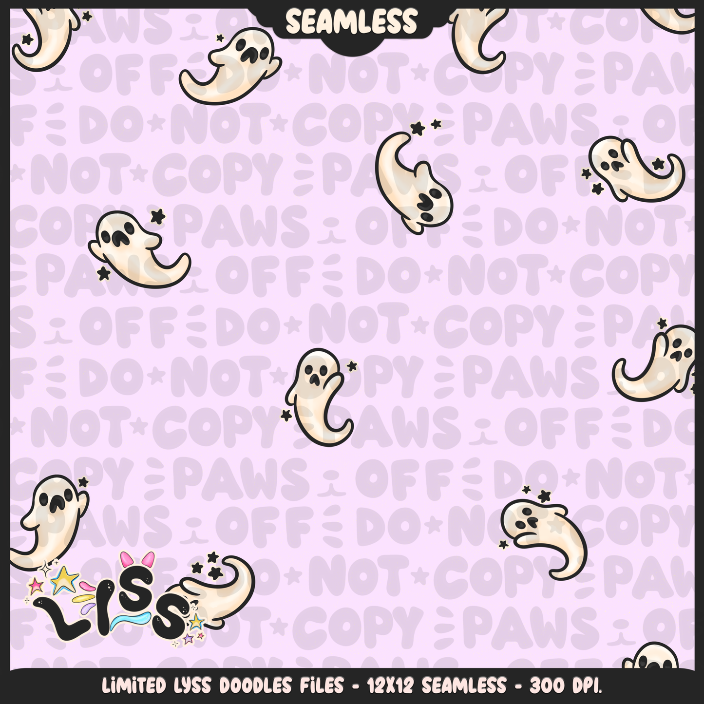 2024 - Lyss Doodles - Coordinates - Spooky Dis Collab - 24LD048