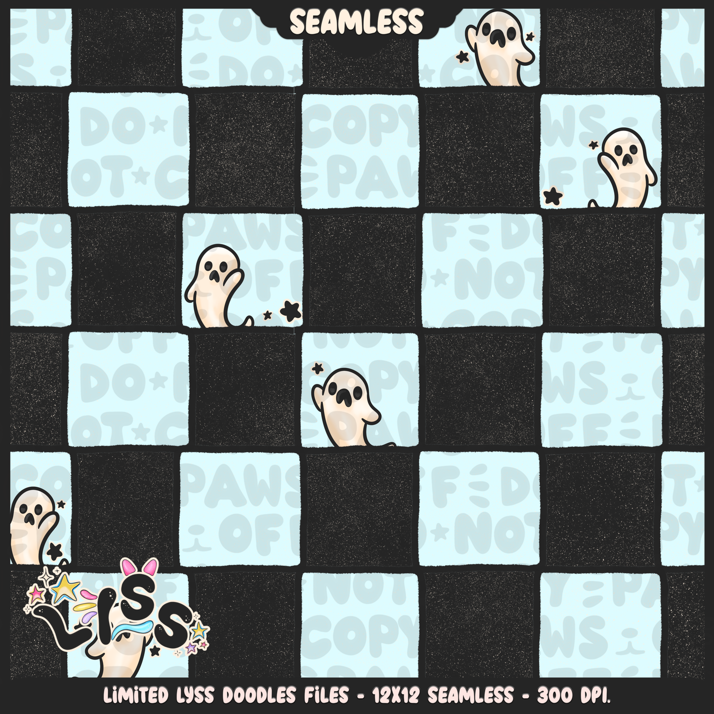 2024 - Lyss Doodles - Coordinates - Spooky Dis Collab - 24LD048