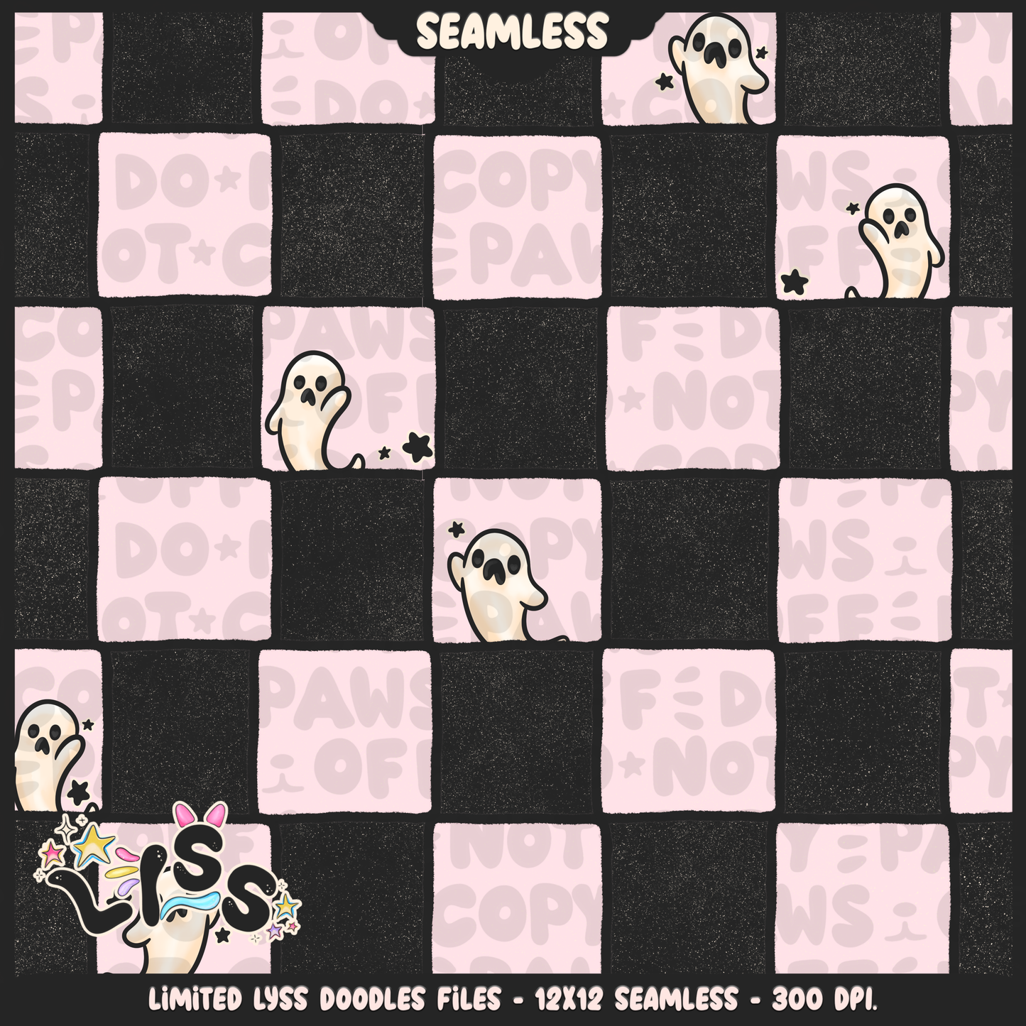 2024 - Lyss Doodles - Coordinates - Spooky Dis Collab - 24LD048