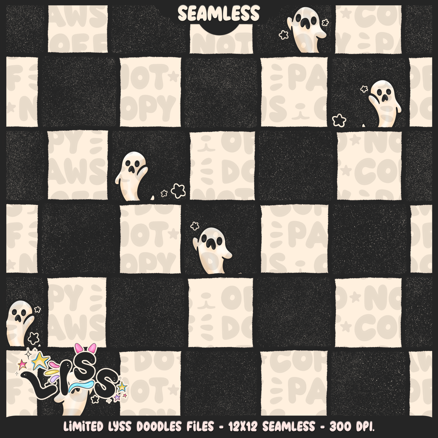 2024 - Lyss Doodles - Coordinates - Spooky Dis Collab - 24LD048