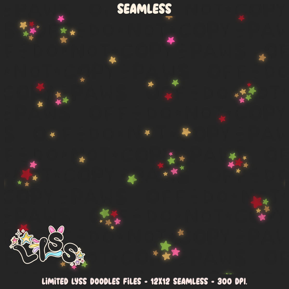 Lyss Doodles - Coordinate - 3k - Mean