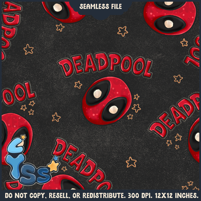 2025 - Lyss Doodles - BUNDLES - Superhero Collection - Funny Guy - 24LD089