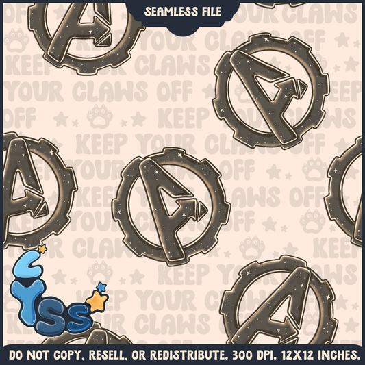 2024 - Lyss Doodles - Seamless - Coordinate - Superhero Collection - Invincible - 24LD090