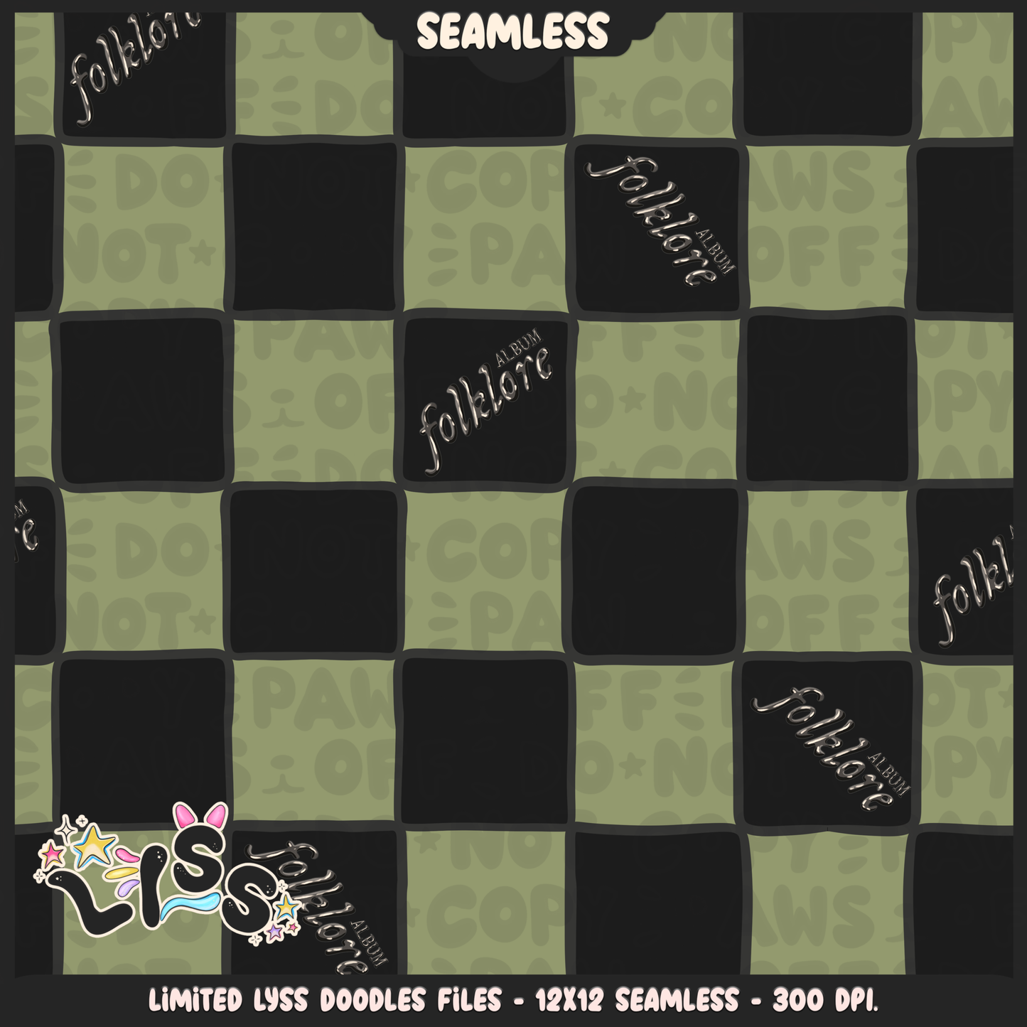 2024 - Lyss Doodles - Coordinates -  Tay Collab - Lore - 24LD019