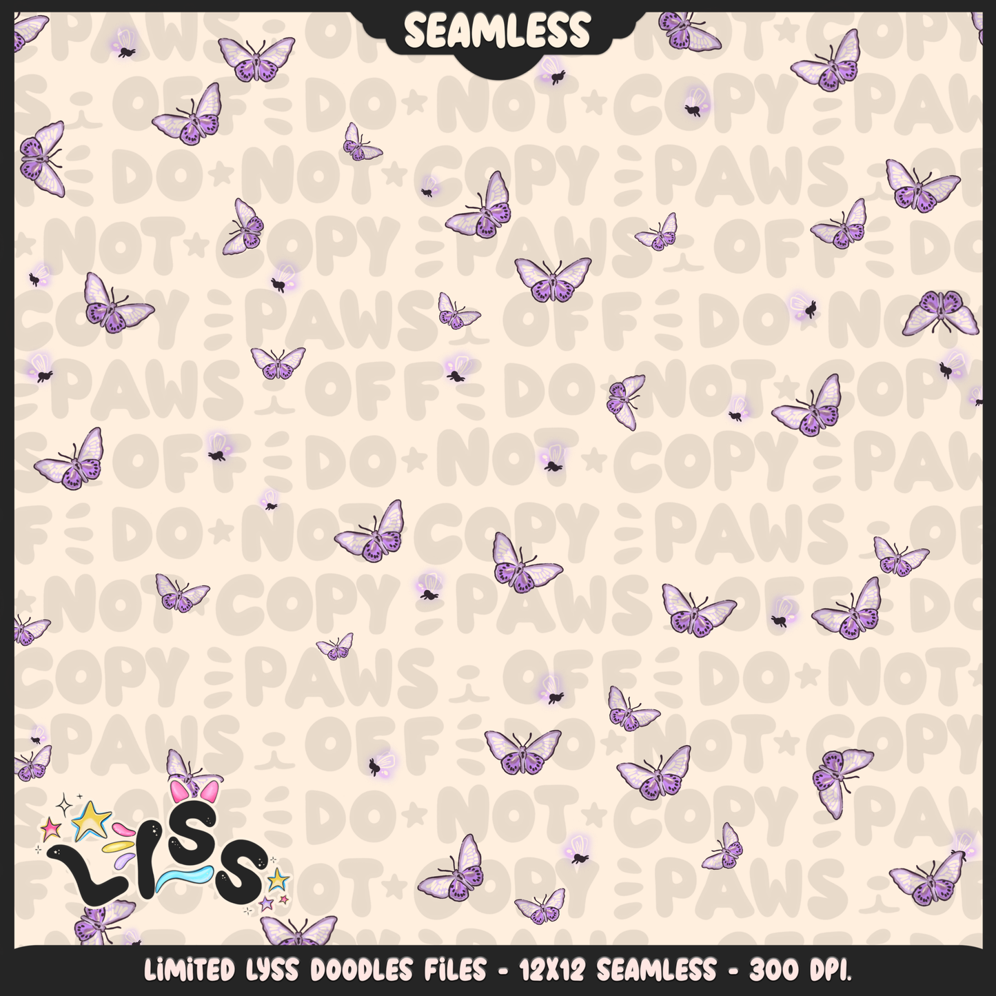 2024 - Lyss Doodles - Coordinates -  Tay Collab - Speak -  24LD020