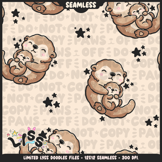 2024 - Lyss Doodles - Seamless - Mains - Woodland Animals -  24LD082