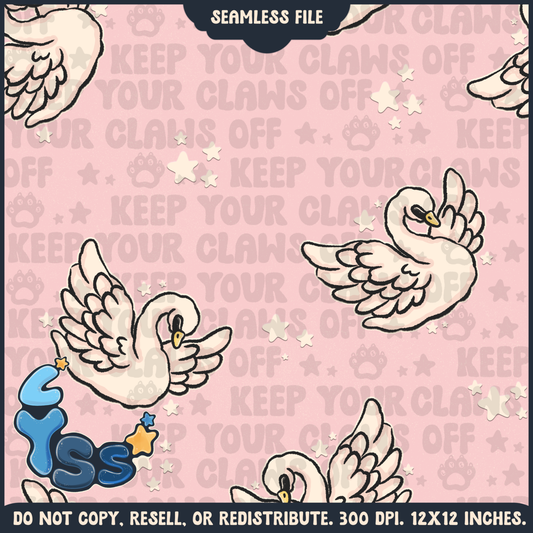 2024 - Lyss Doodles - Seamless - Mains - Woodland Animals -  24LD082