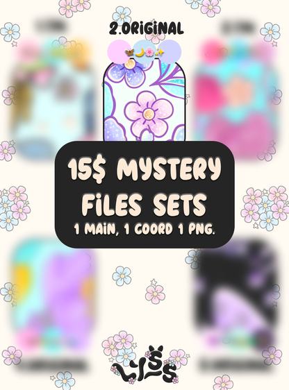 2025 - Lyss Doodles - Seamless - Mystery Files #2 - 25LD023