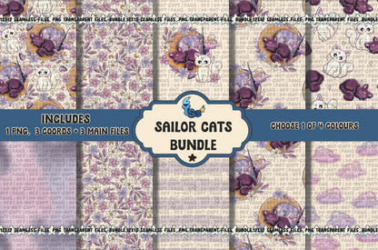2025 - Lyss Doodles - BUNDLES - Colour Collab - Moon Kitties - 25LD003