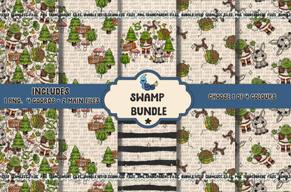 2025 - Lyss Doodles - BUNDLES - Colour Collab - Swamp - 25LD002