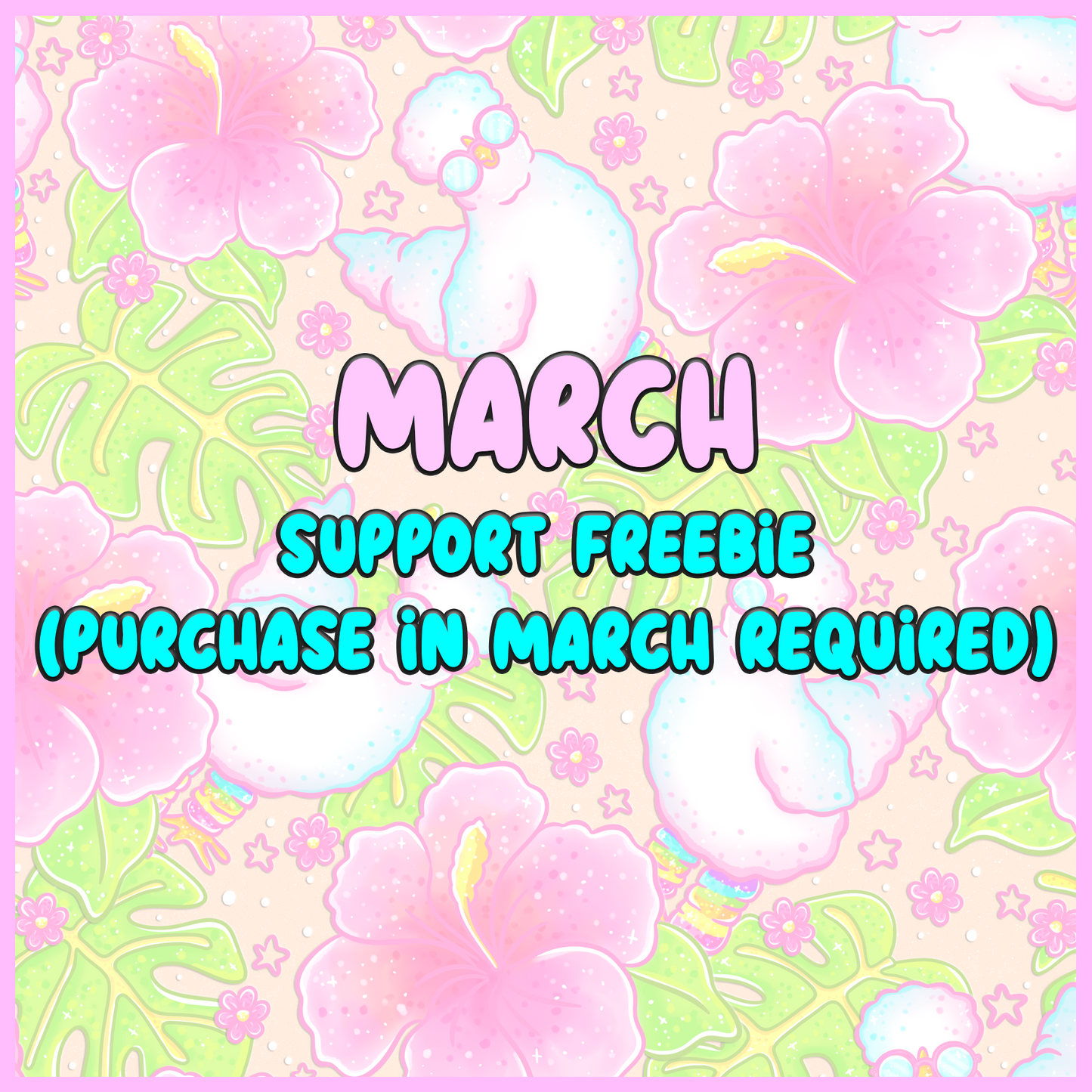 Lyss Doodles - March - Support Freebie!