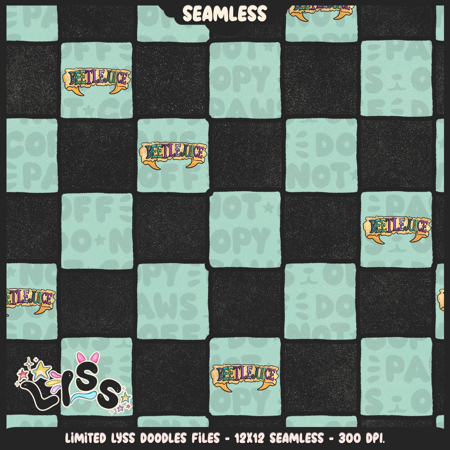 2024 - Lyss Doodles - Coordinates - Beetle x Love kyr Collab - 24LD052