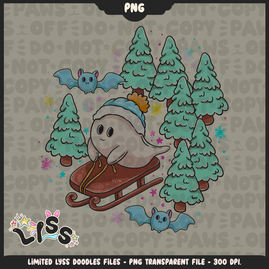 Lyss Doodles - Seamless - PNG - Mystery Files - #5