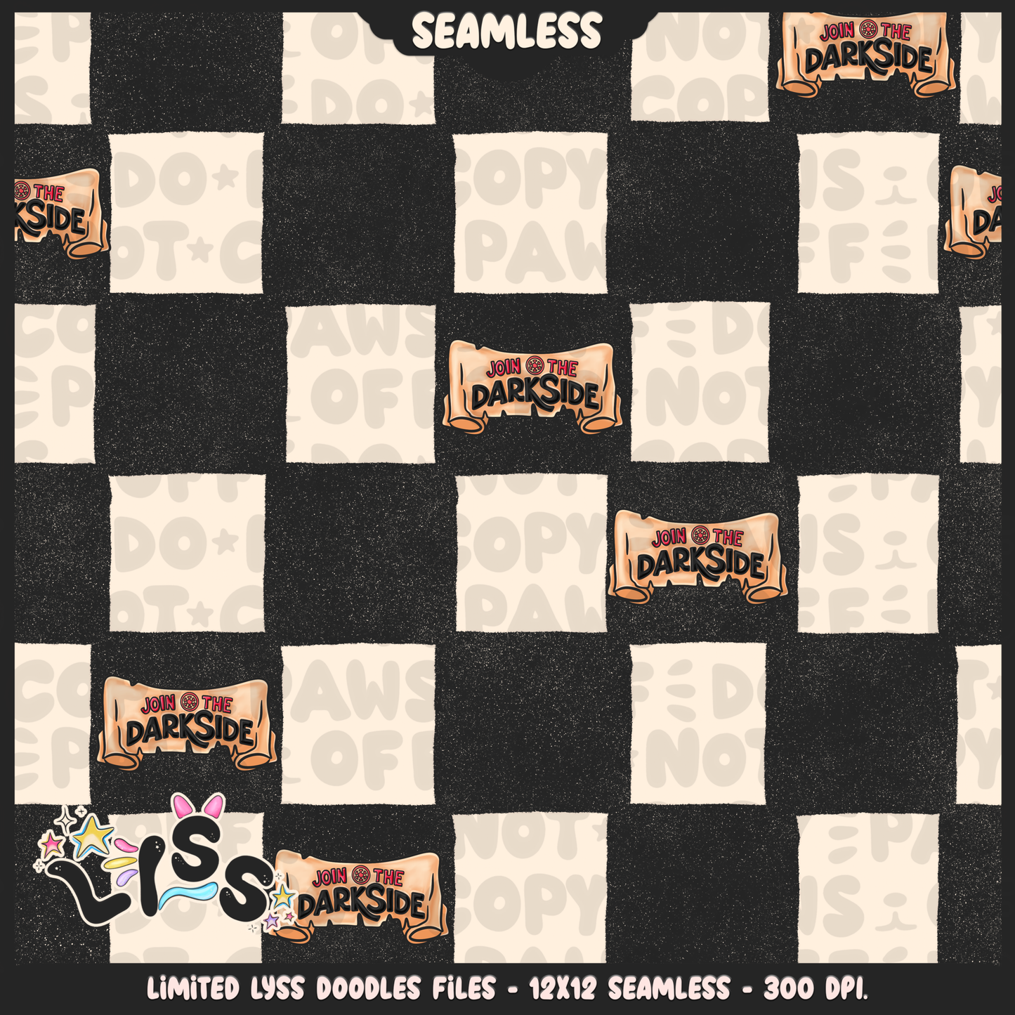 2024 - Lyss Doodles - Coordinates - May Fourth Event - Sith Adventure - 24LD045