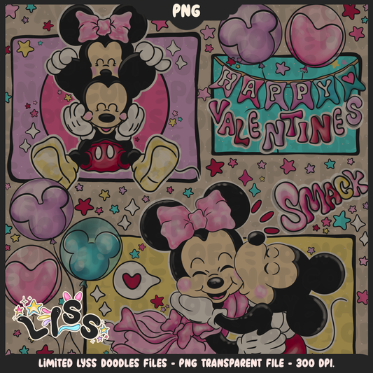 2023 - Lyss Doodles -  PNG Files - Lovers - 23LD018