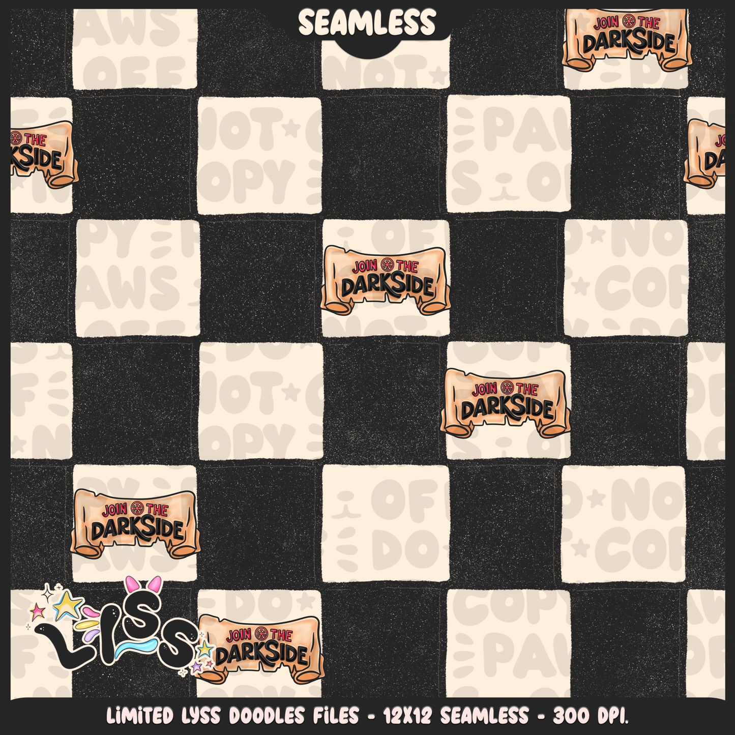 2024 - Lyss Doodles - Coordinates - May Fourth Event - Sith Adventure - 24LD045