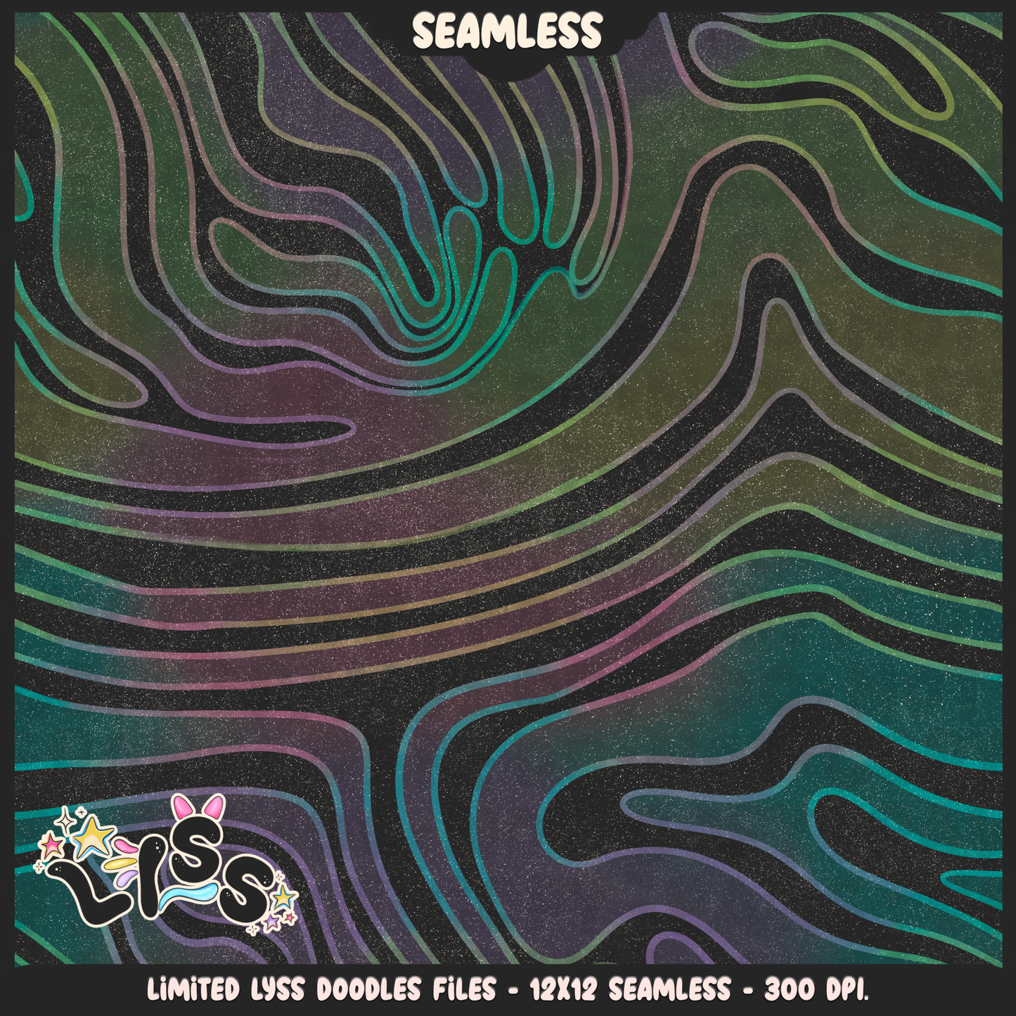 2024 - Lyss Doodles - Coordinates - Beetle x Love kyr Collab - UFO - 24LD054