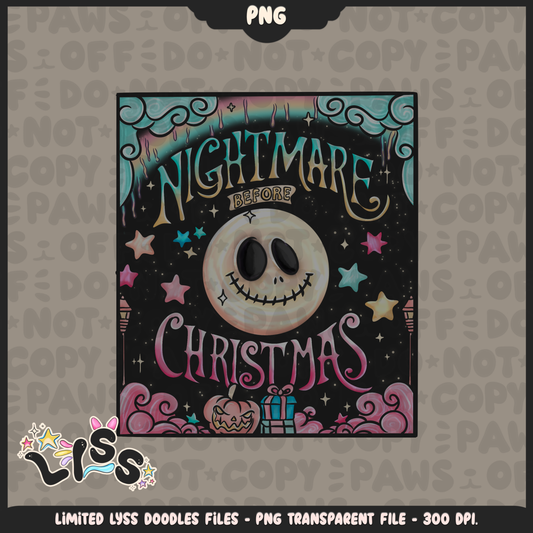 2024 - Lyss Doodles -  PNG Files - Celestial Nightmare - 24LD036