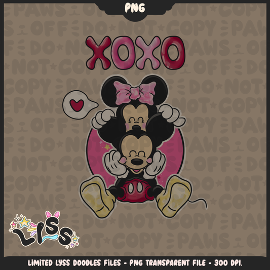 2023 - Lyss Doodles -  PNG Files - Lovers - 23LD018